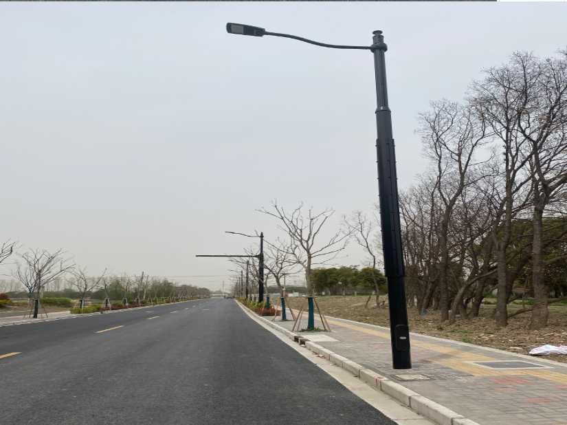 襄阳市上海综合杆 太阳能路灯工程